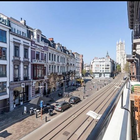 Modern Appartement In Hartje Gent Экстерьер фото