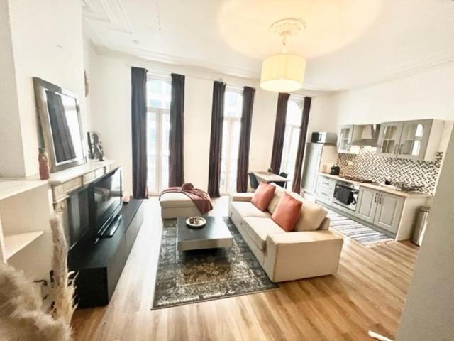 Modern Appartement In Hartje Gent Экстерьер фото